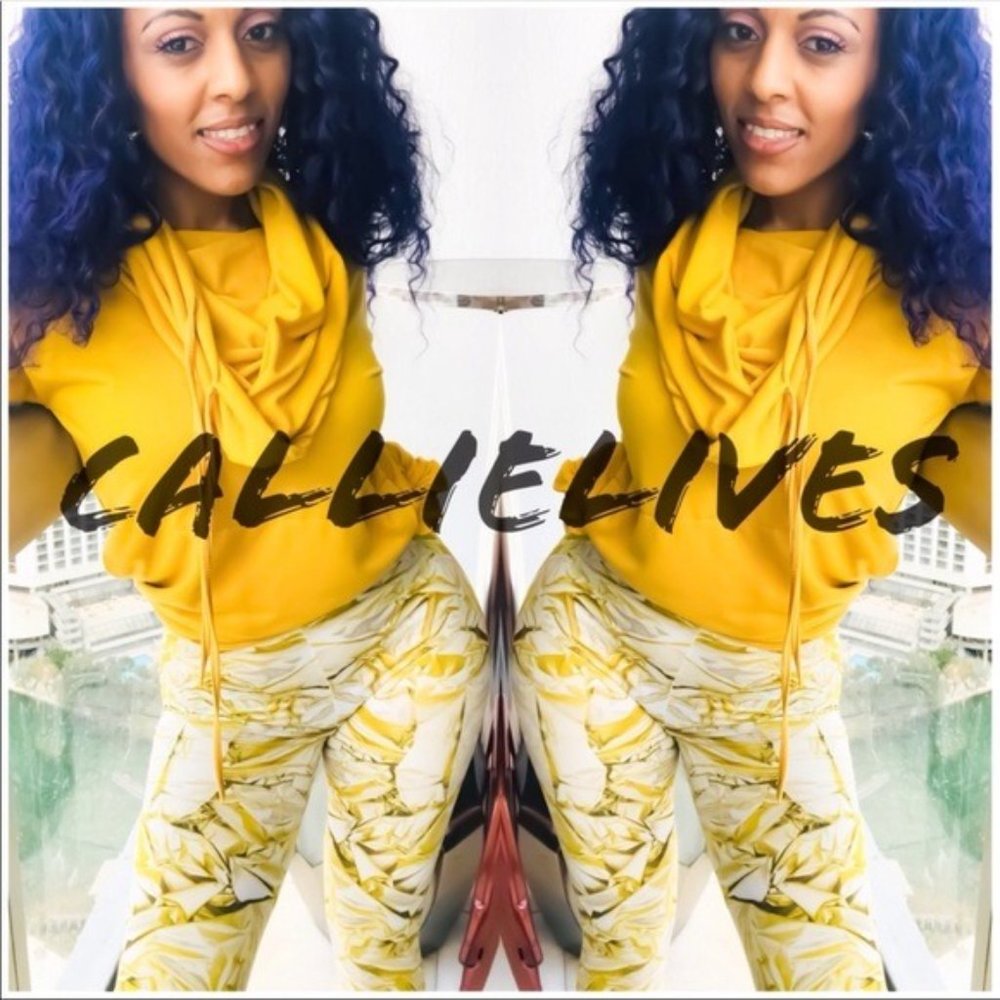 Miz GoldBar: Yellow White 3D graphic Leggings SML - Picture 6 of 8